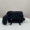 PRADA MESSENGER BAG 22 IN BLACK RE-NYLON