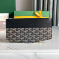 INSERT LOUISE 21 IN BLACK GOYARDINE CANVAS