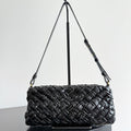 KELIMERO CHA-CHA CLUTCH 28.5 IN BLACK LAMBSKIN