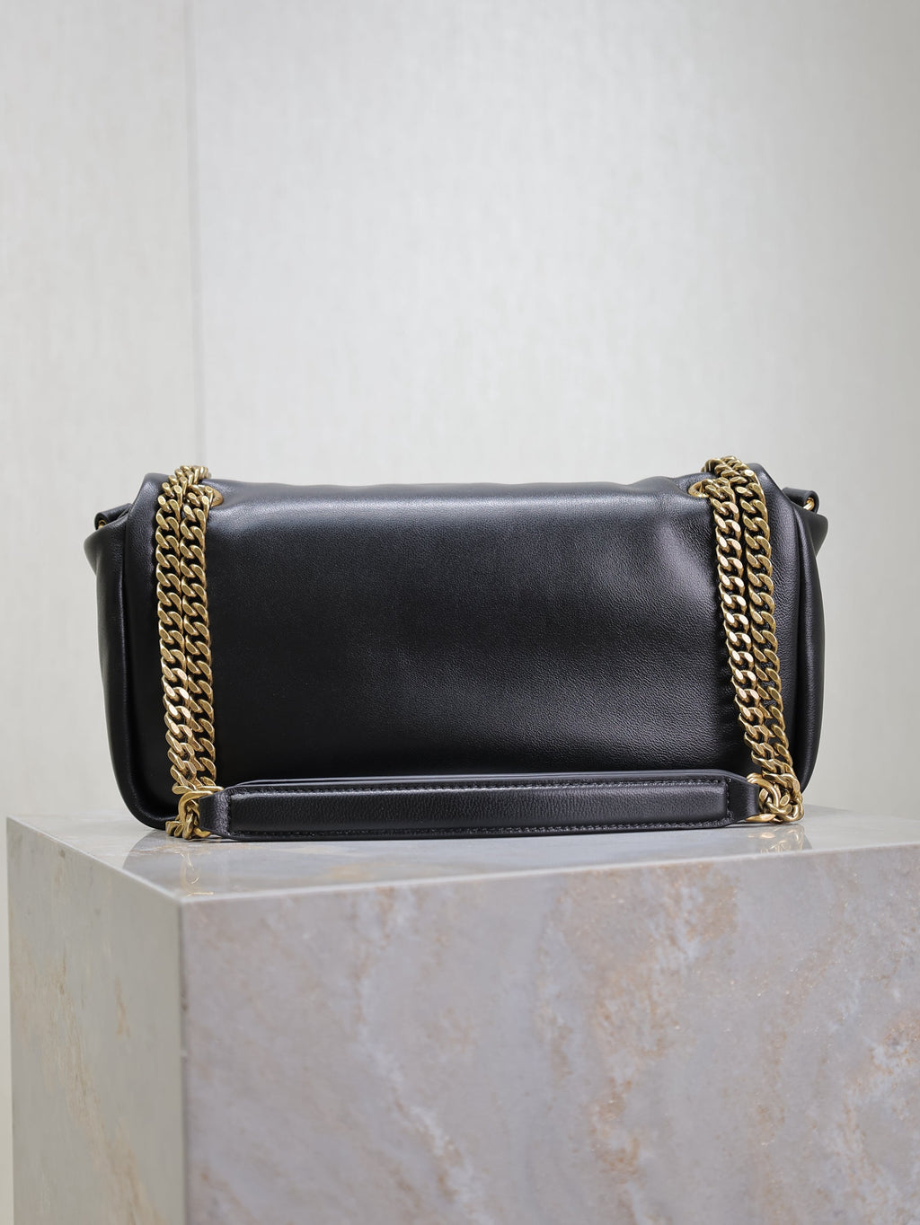 YSL 25S CALYPSO HANDBAG 26 IN BLACK LAMBSKIN GOLD HARDWRE