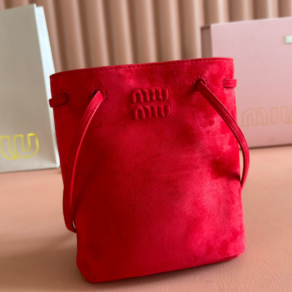 MINI TOTE BAG 17 RED IN NAPPA CALFSKIN